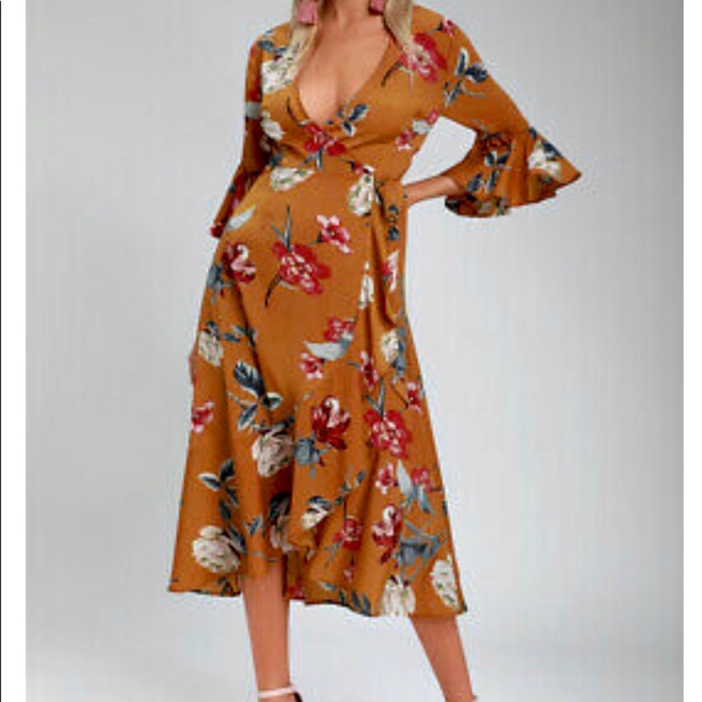 Lulus wrap dress
